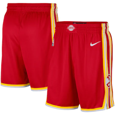 Atlanta Hawks Nike Icon Swingman Shorts - Mens