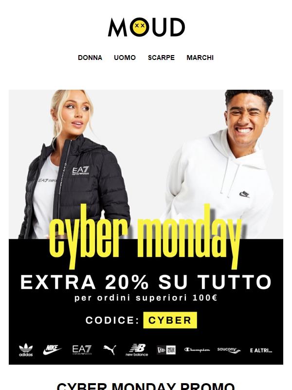 Cyber Monday 20% SCONTO EXTRA 🤖