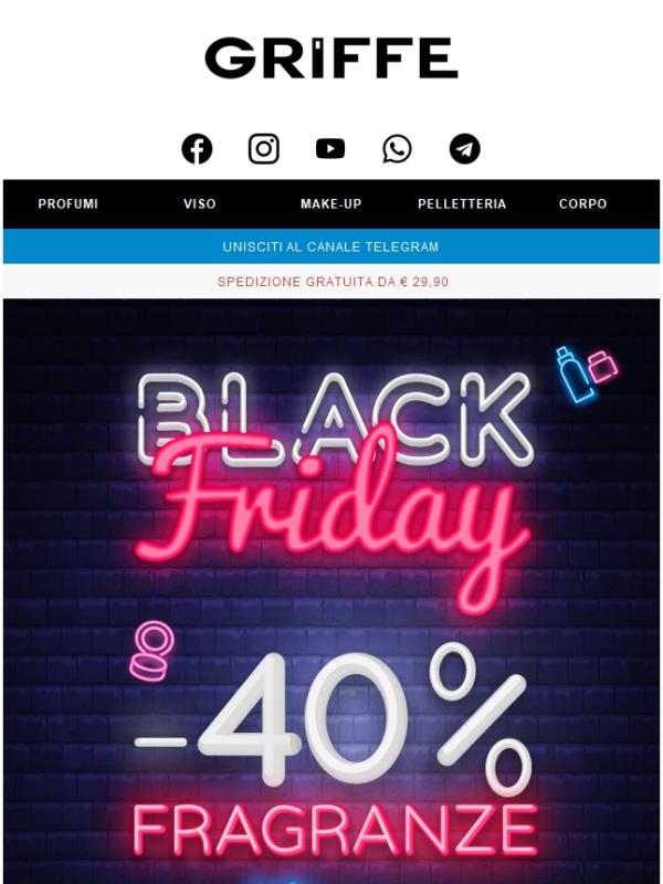 Continiamo con i saldi! Fino al -40% sulle migliori fragranze😍