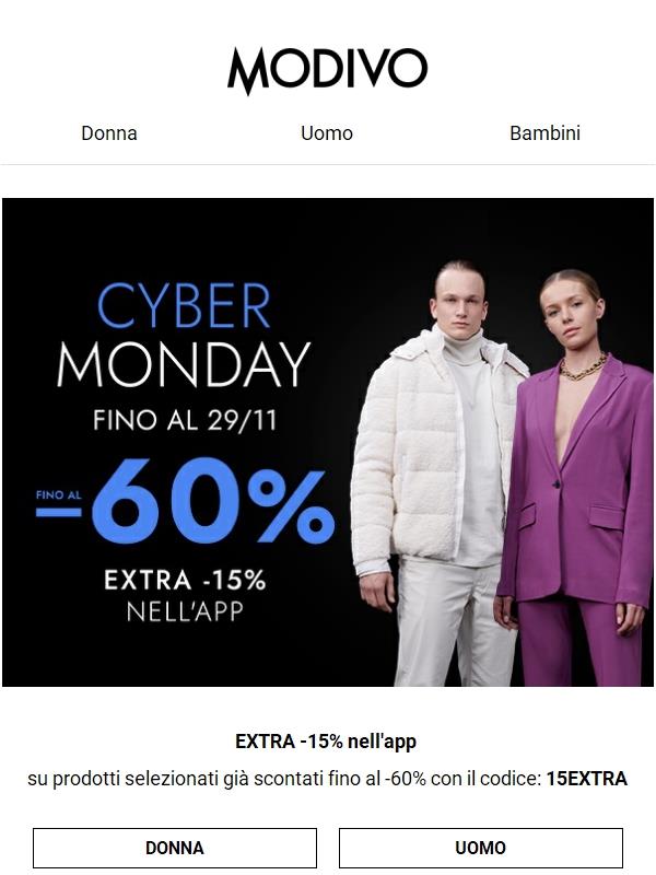 📨 Ecco il tuo CODICE per ottenere extra -15%