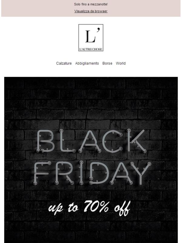 Last Call: Extra -25% & 24h di spedizione gratuita