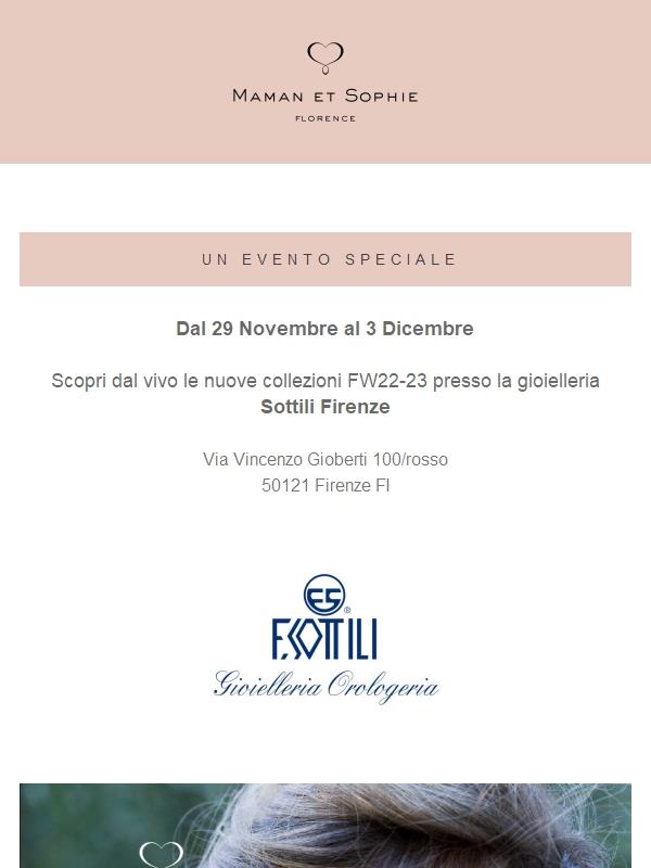 Evento Maman et Sophie dal 29 Novembre al 3 Dicembre 💜