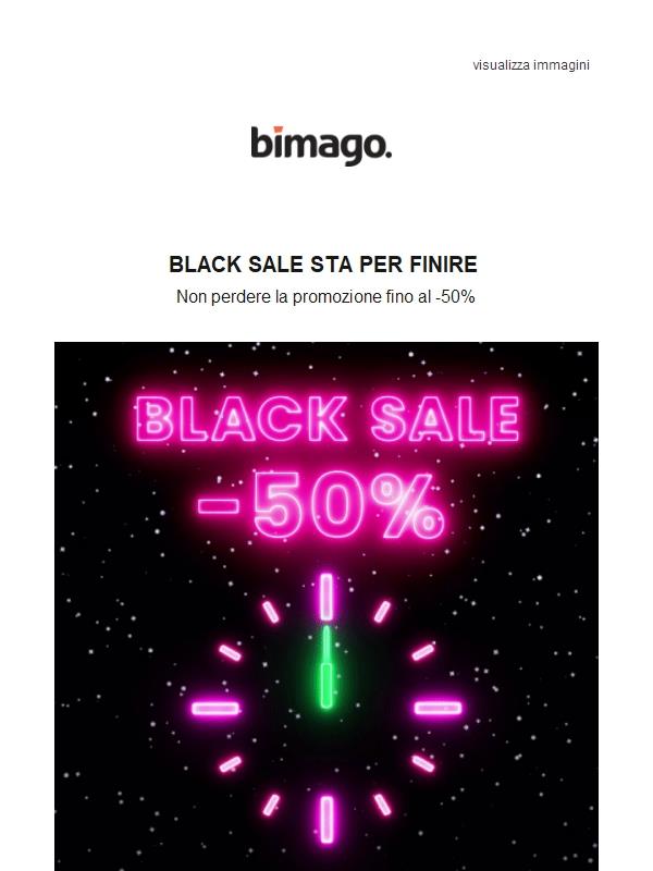 Ultime ore del BLACK SALE!