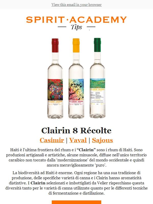 Clairin, Yuntaku, Absolut e molto altro! | SA Tips