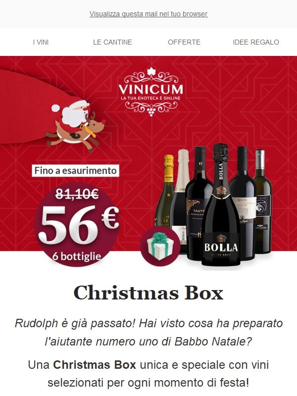 Novità Christmas Box!🎁🎅 6 bottiglie ad un prezzo speciale, per ogni momento!