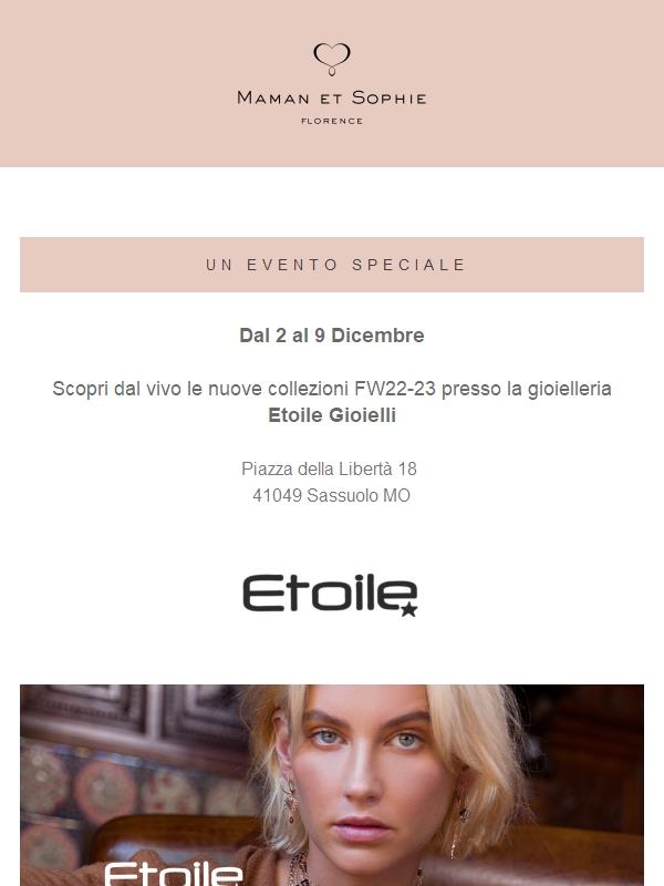 Evento Maman et Sophie dal 2 al 9 Dicembre 💞