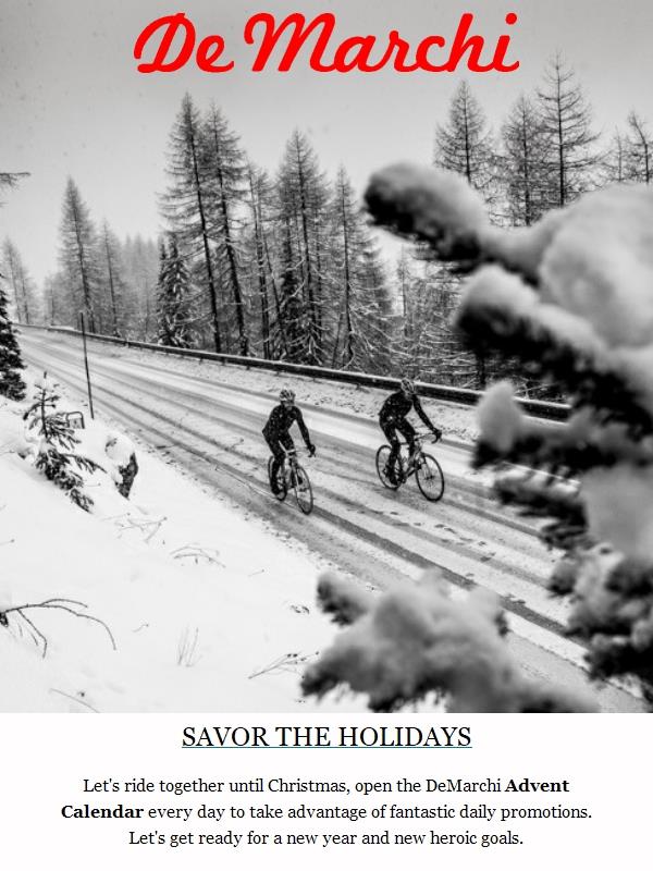 Advent-cycling your December