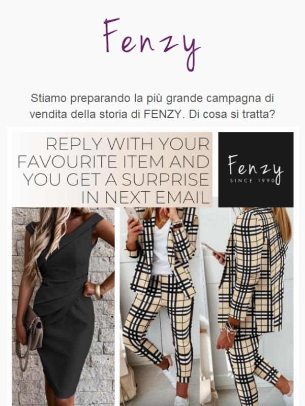 Abbiamo qualcosa per te