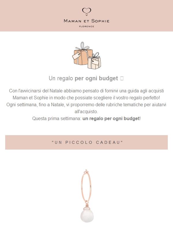 La nuova rubrica: un regalo per ogni budget 💝