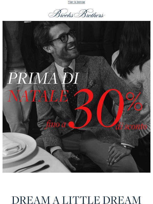 Le Festività Natalizie sono alle porte: fino al 30% di sconto