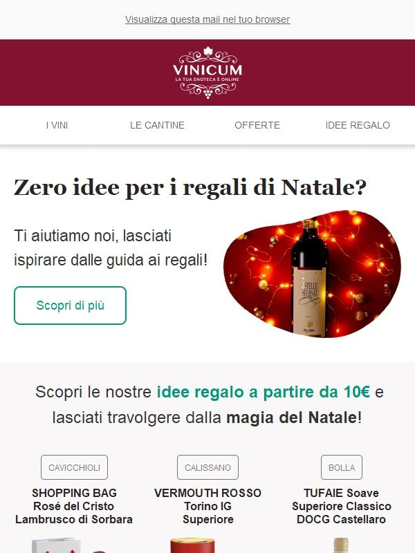 La guida ai Regali di Natale 🍾 Tutto fino a -30%!