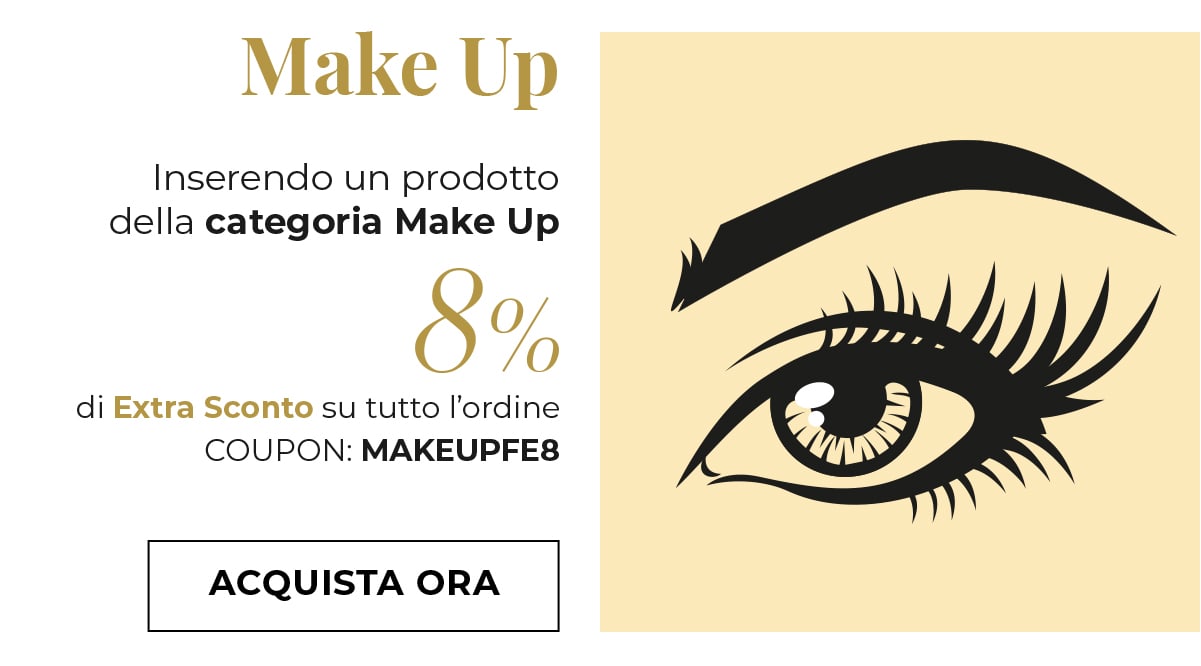Categoria MakeUp -8% extra coupon MAKEUPFE8