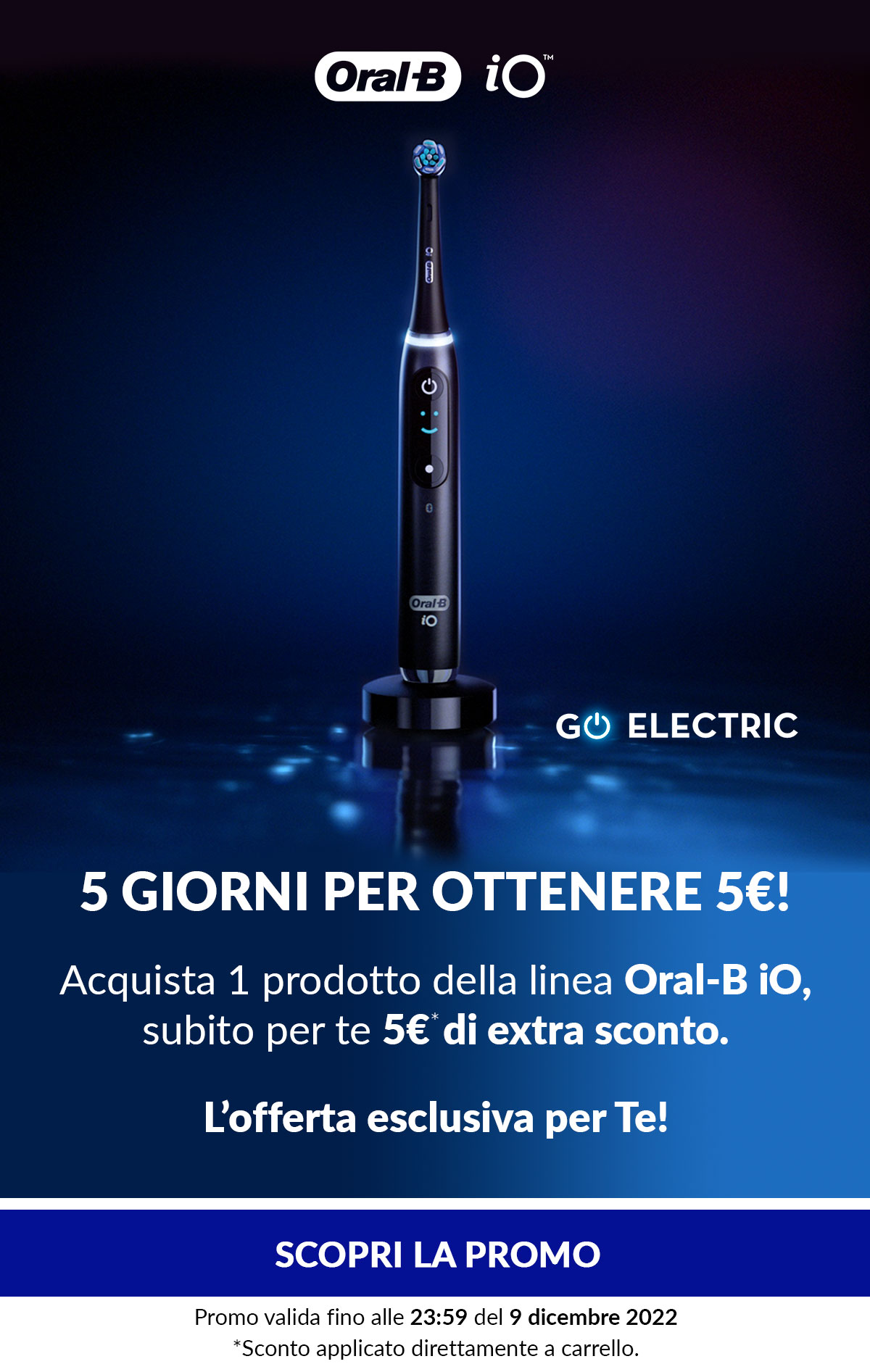 Oral B iO 5€ di extra sconto