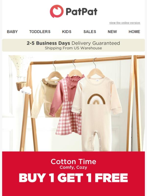 Last 4 hours for BOGO! ⌛️ For Cotton Collection!