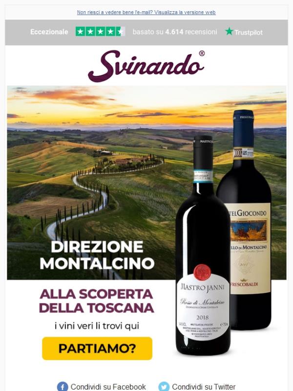 Direzione Montalcino: alla scoperta della Toscana!