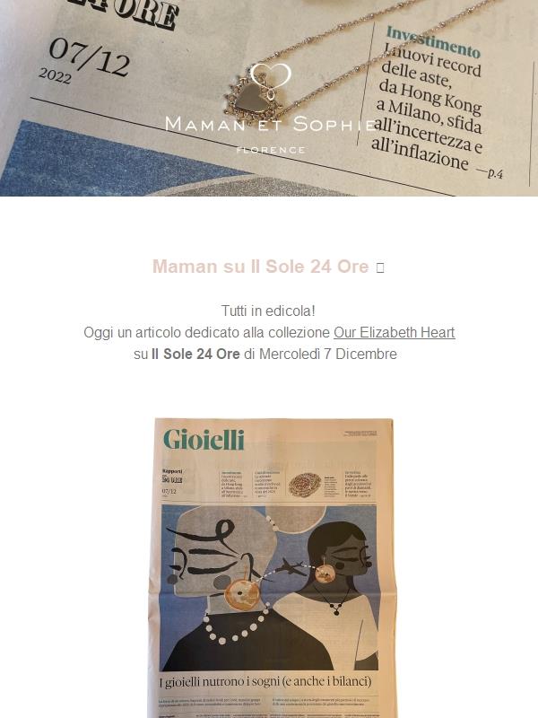 Maman su Il Sole 24 Ore 🗞