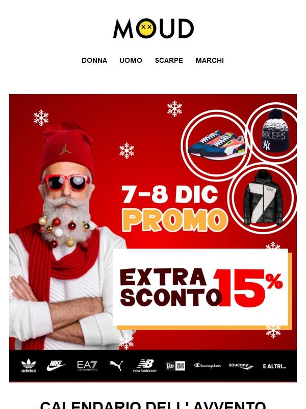 🎁 Extra sconto 15% su TUTTO 🎁