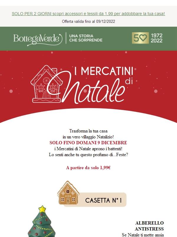 I Mercatini di Natale sono tornati! Ce l'avete chiesto e noi...l'abbiamo fatto!