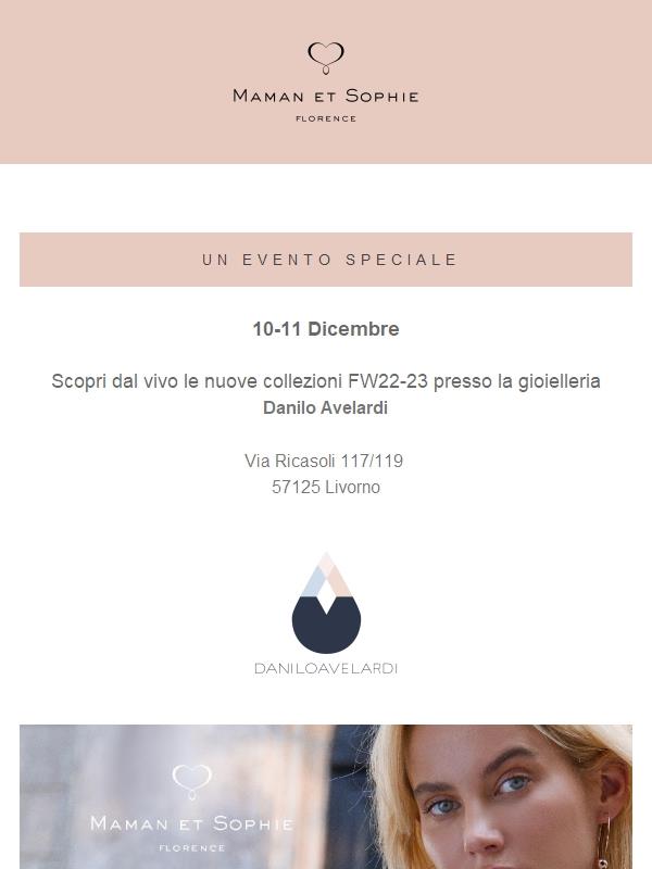 Evento Maman et Sophie 10 e 11 Dicembre 💖