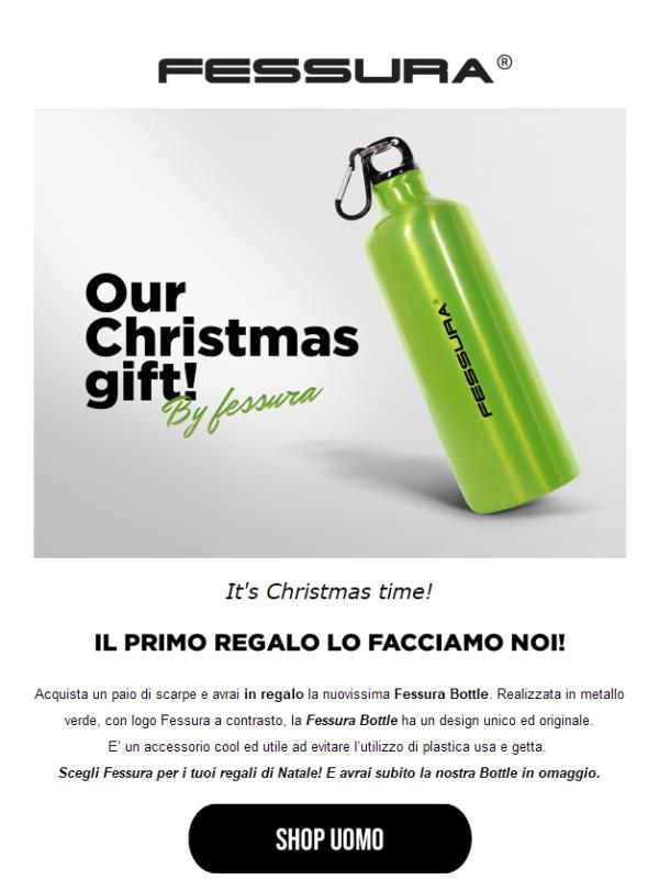 Nuova Fessura Bottle | In regalo con ogni acquisto Fessura