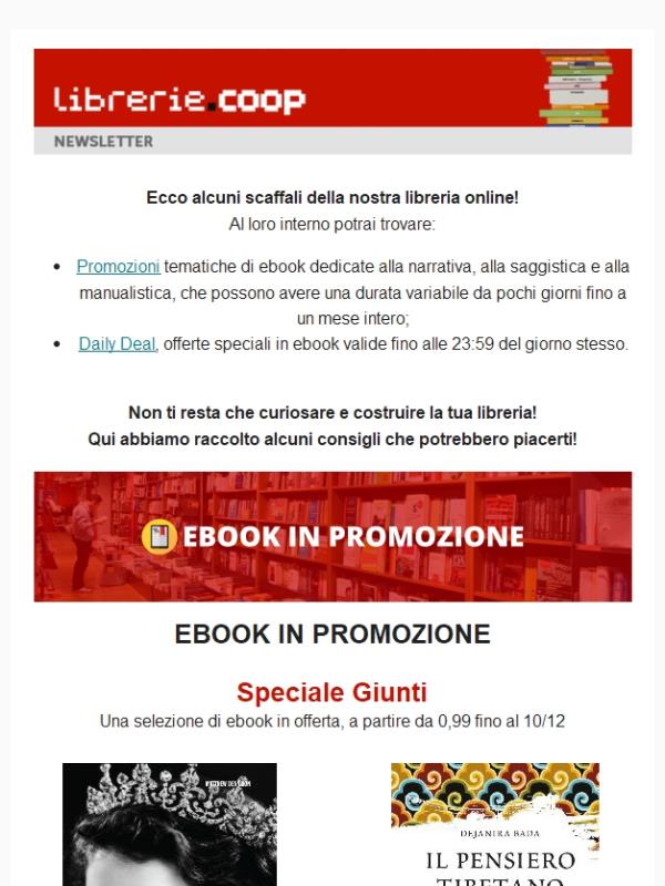 📚Gli ebook Giunti a un prezzo speciale, recupera un saggio o un romanzo di grandi autori a partire da 1,99€!