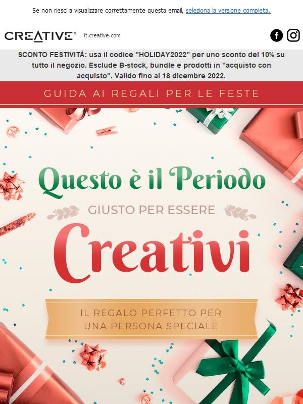 La nostra guida ai regali per le feste è arrivata!