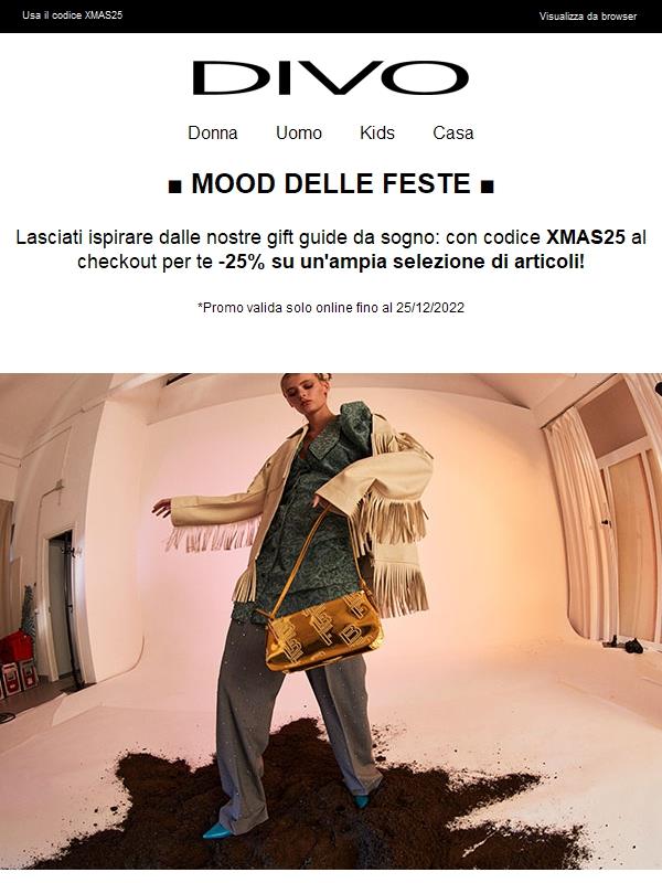 MOOD DELLE FESTE CON DIVO ■