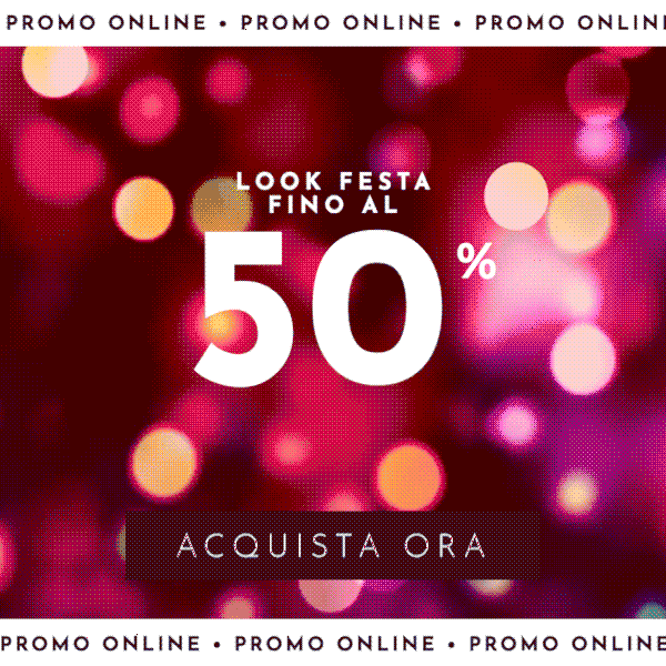 Party look in sconto fino al 50%