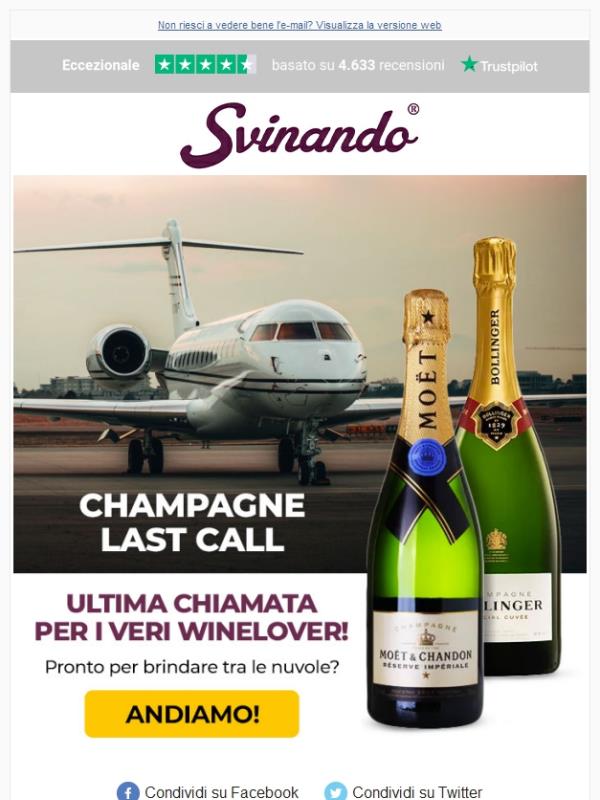 Champagne last call: corri che sta per decollare… ✈️🧳☁️