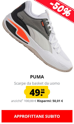 PUMA Scarpe da basket da uomo solo 49,99 €!