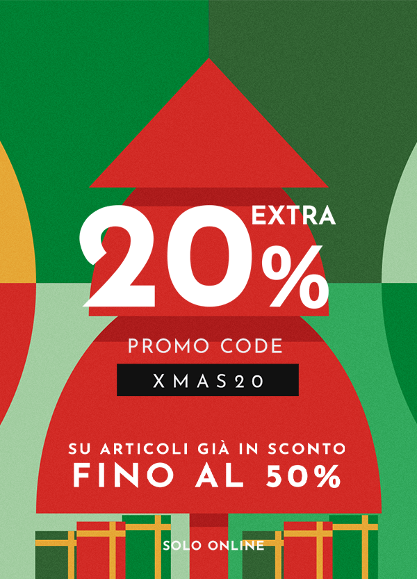 Extra 20% su articoli già in sconto fino al 50%