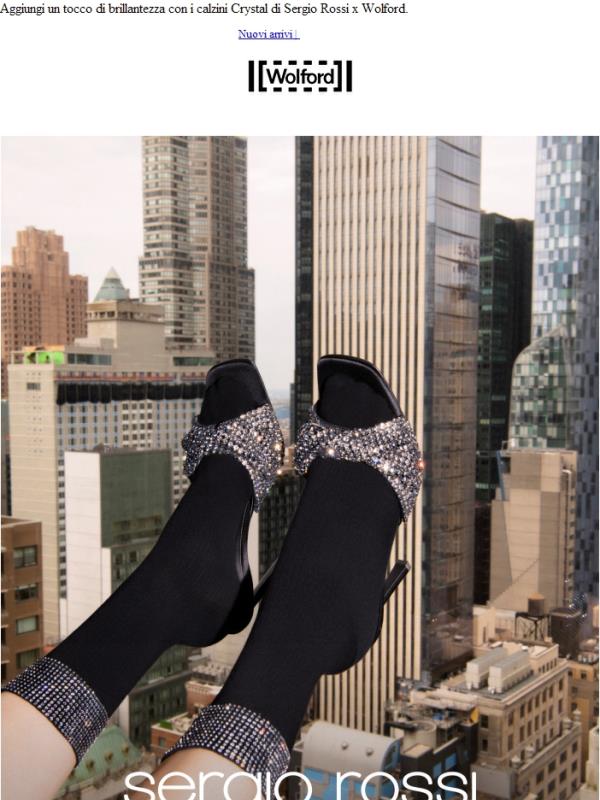 Illumina il tuo look con Sergio Rossi x Wolford