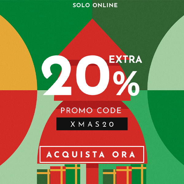 Extra 20% su articoli già in sconto fino al 50%
