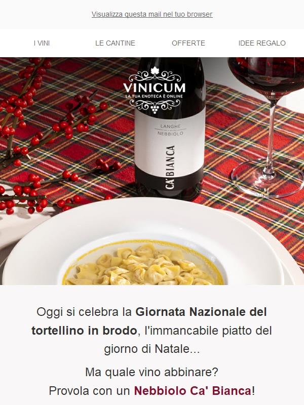 Pranzo di Natale! 🥂🎄 Vini al -50% da abbinare ai piatti della tradizione!