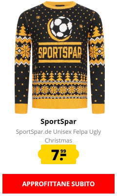 SportSpar.de Unisex Felpa Ugly Christmas solo 7,99 €
