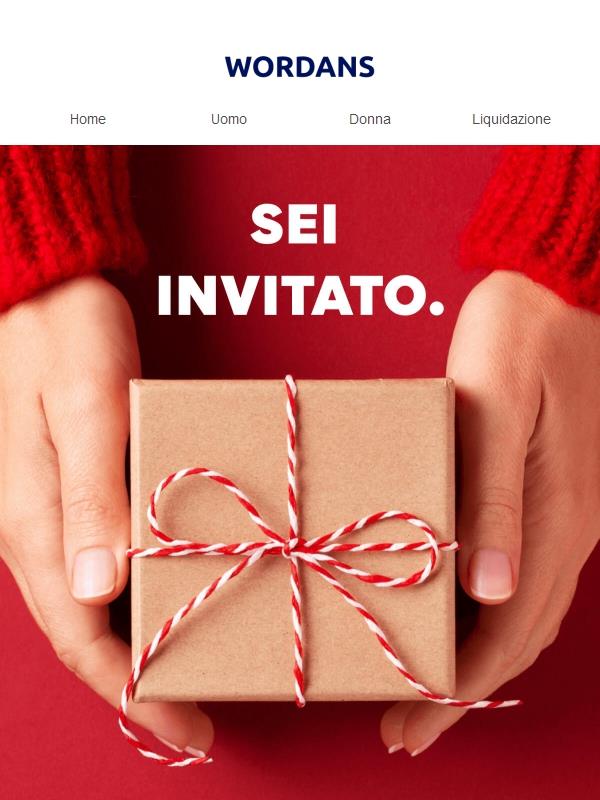 Siete invitati alla vendita privata di Wordans 🔑
