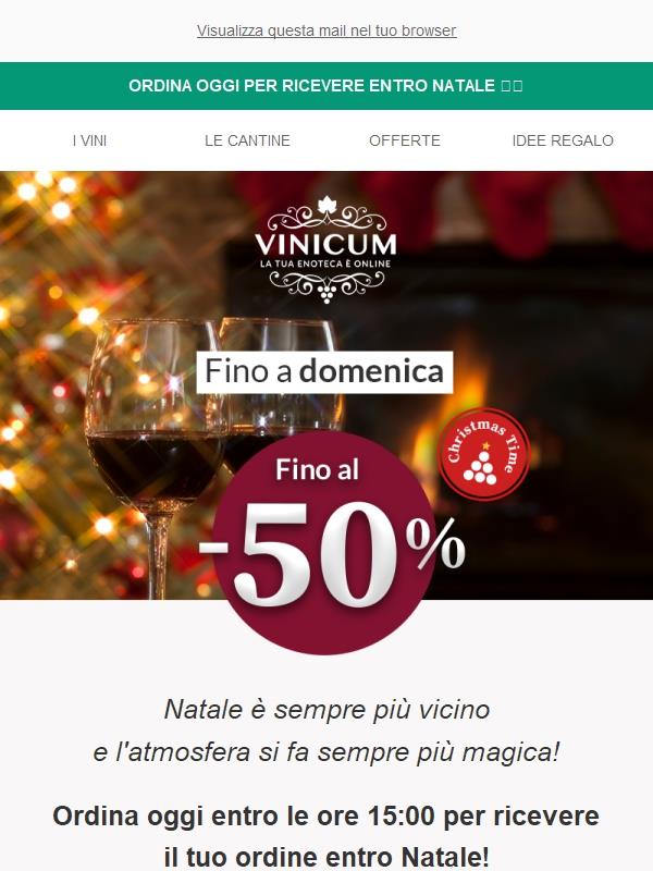 [-50%] Ordina oggi per ricevere entro Natale! 🚚🎅