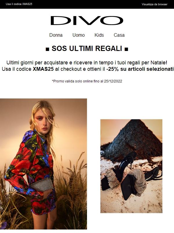 SOS ULTIMI REGALI ■