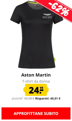 Aston Martin  T-shirt da donna solo 24,99 €!