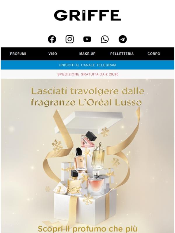 Fatti travolgere dalle meravigliose fragranze L'Oréal🌟
