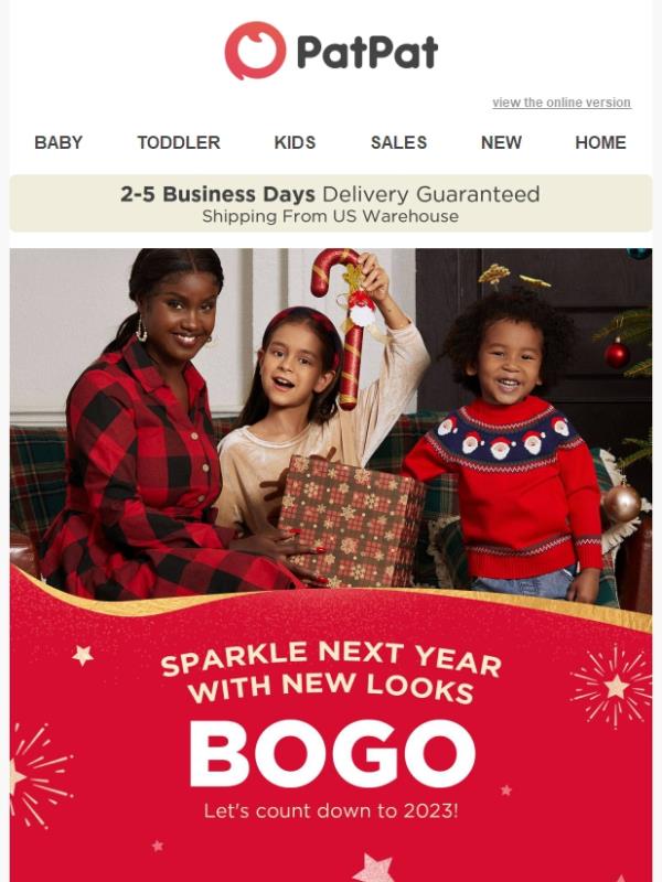 Last day! New looks buy 1 get 1 free!