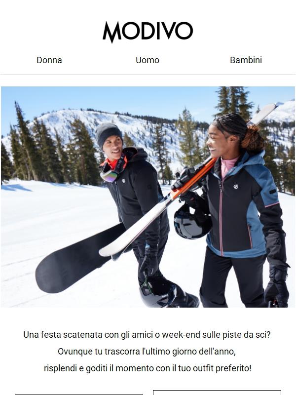 I look per le piste da sci (e per Capodanno)! 🧨