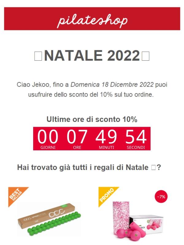 Ultime ore sconto 10% per i tuoi regali 🎁