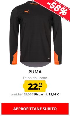 PUMA Felpa da uomo solo 22,99 €!