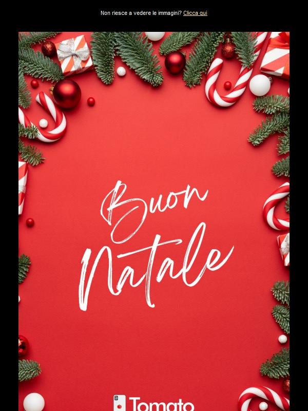 Buon natale da Tomato! 🍅