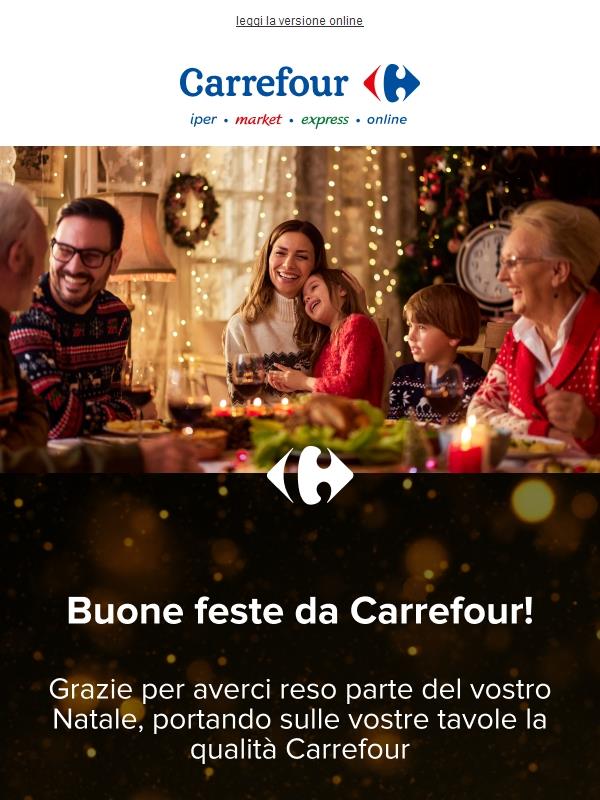 Ciao Jekoo! Buone feste da Carrefour 🥂