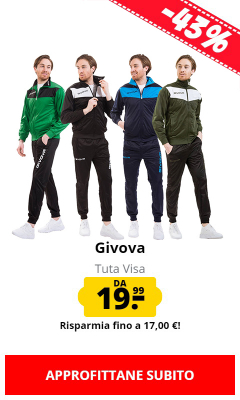 Givova Tuta Visa a partire da 19,99 €!