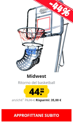 Midwest Ritorno del basketball solo 44,99 €!