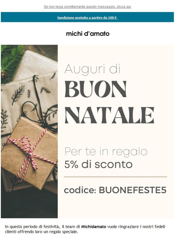 Buon Natale da Michidamato 🎁