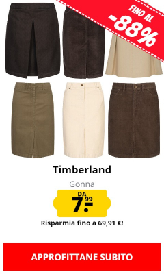 Timberland Gonna a partire da 7,99 €!